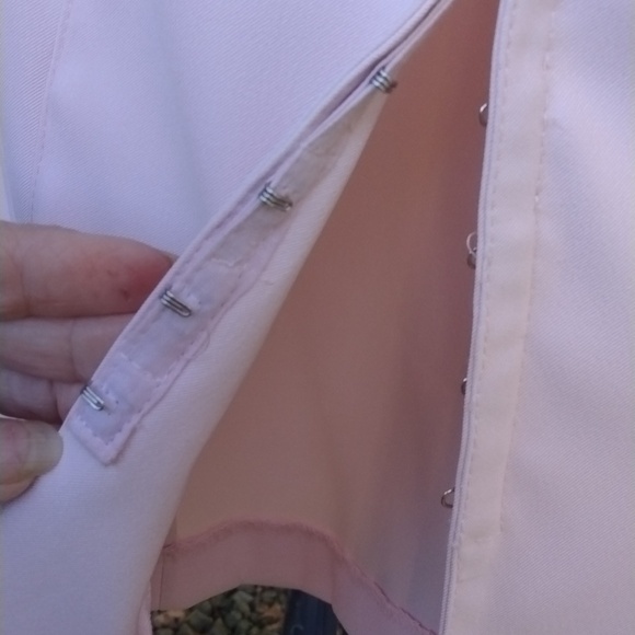 Wrapper women's fitted blazer, touch of pink, size 13 - Picture 6 of 11